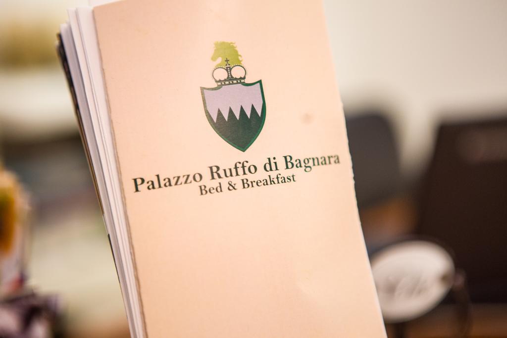B&B Palazzo Ruffo Di Bagnara Nápoles Exterior foto
